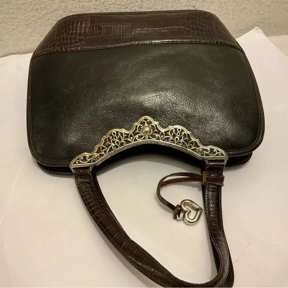Vintage Brighton Brown Leather Handbag